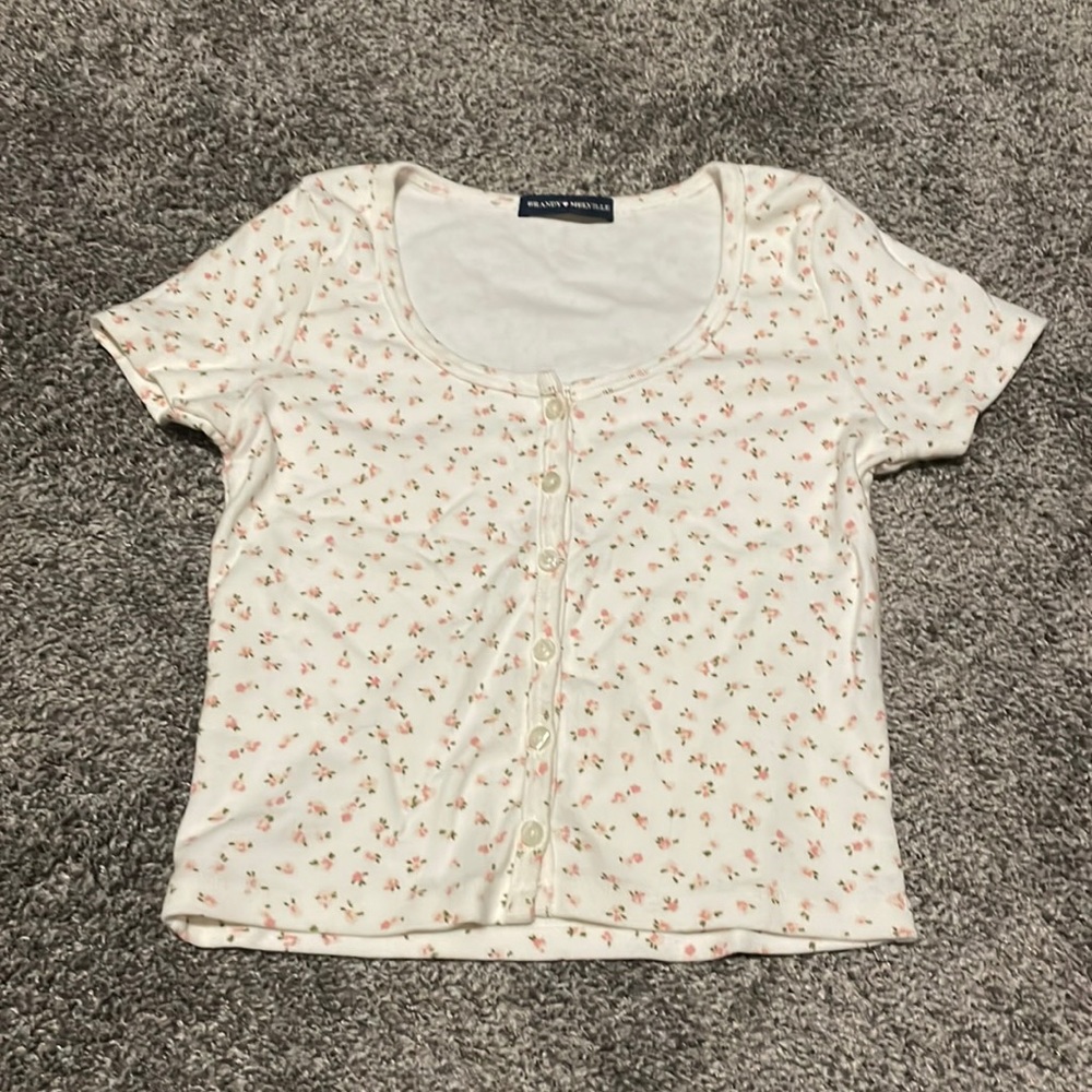 Brandy Melville Floral Top